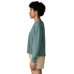 Women's Long-Sleeved Water People Banner Easy-Cut T-Shirt Patagonia
