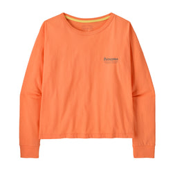 Women's Long-Sleeved Water People Banner Easy-Cut T-Shirt Patagonia