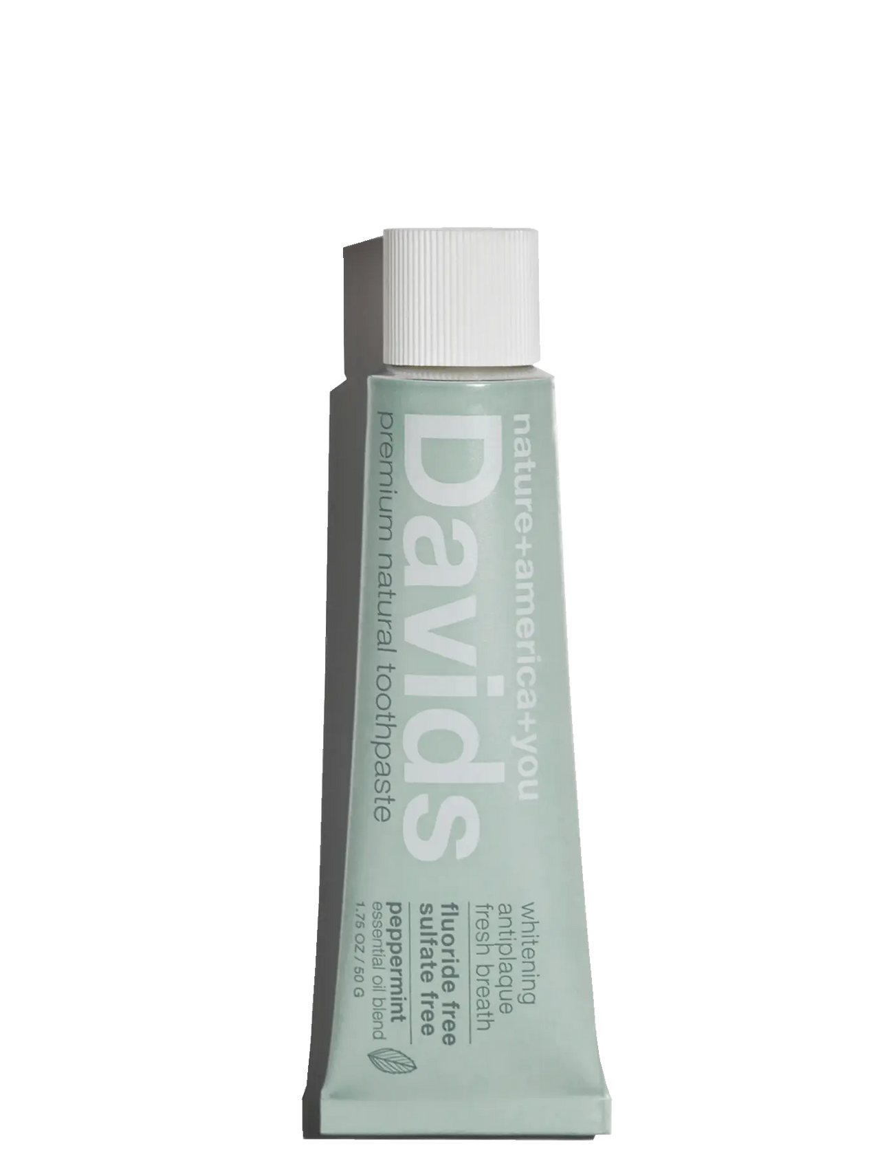 Fluoride Free Travel Size Peppermint Toothpaste