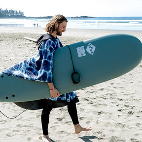 Poncho Towel: Agua Blue Nomadix