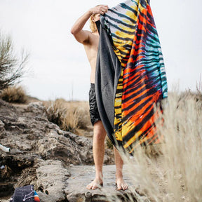 Poncho Towel: Tie-Dye Multi Nomadix