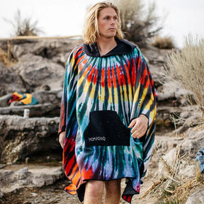 Poncho Towel: Tie-Dye Multi Nomadix