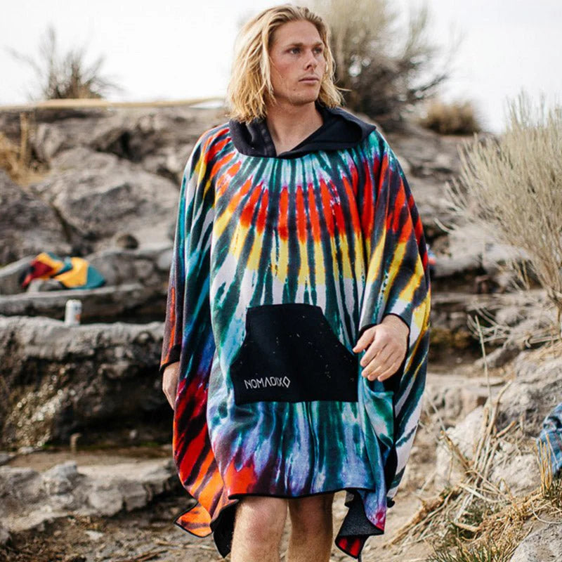 Poncho Towel: Tie-Dye Multi Nomadix