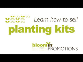 Custom Mini Planting Kit with Seed Paper  Wrap