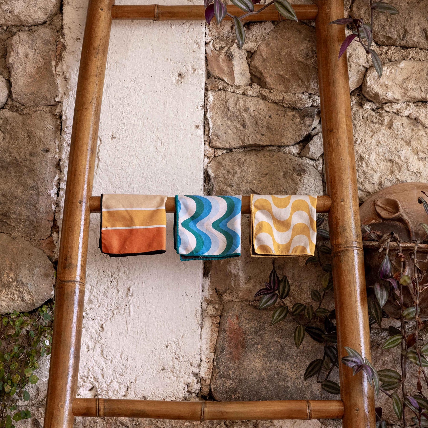Tiny Towel 3-Pack: Stripes Nomadix
