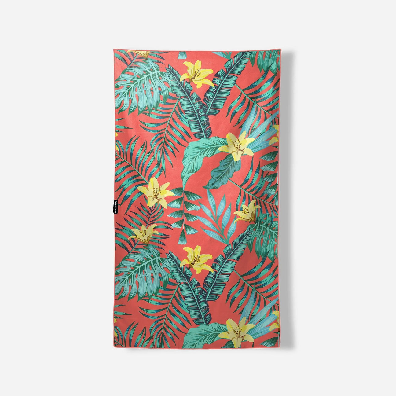 Ultralight Towel: Palms Coral