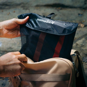 Ultralight Towel: Pinstripes Multi Nomadix