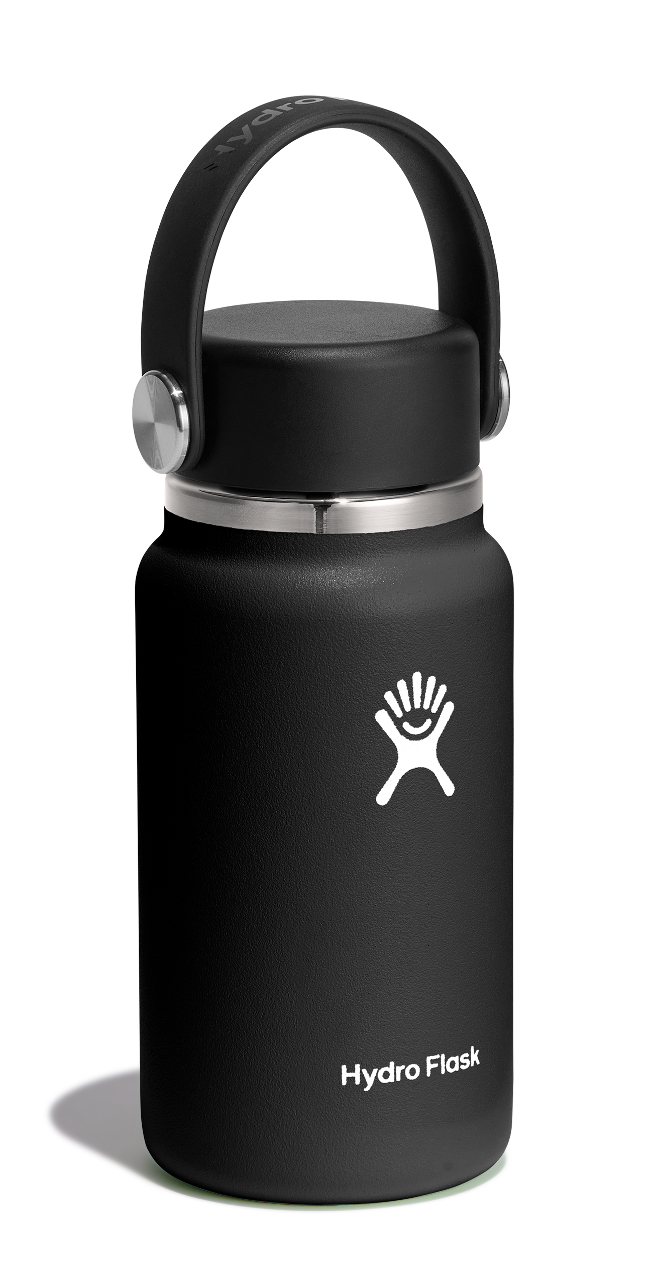 Custom Hydro Flask Micro Hydro Black 200 mL