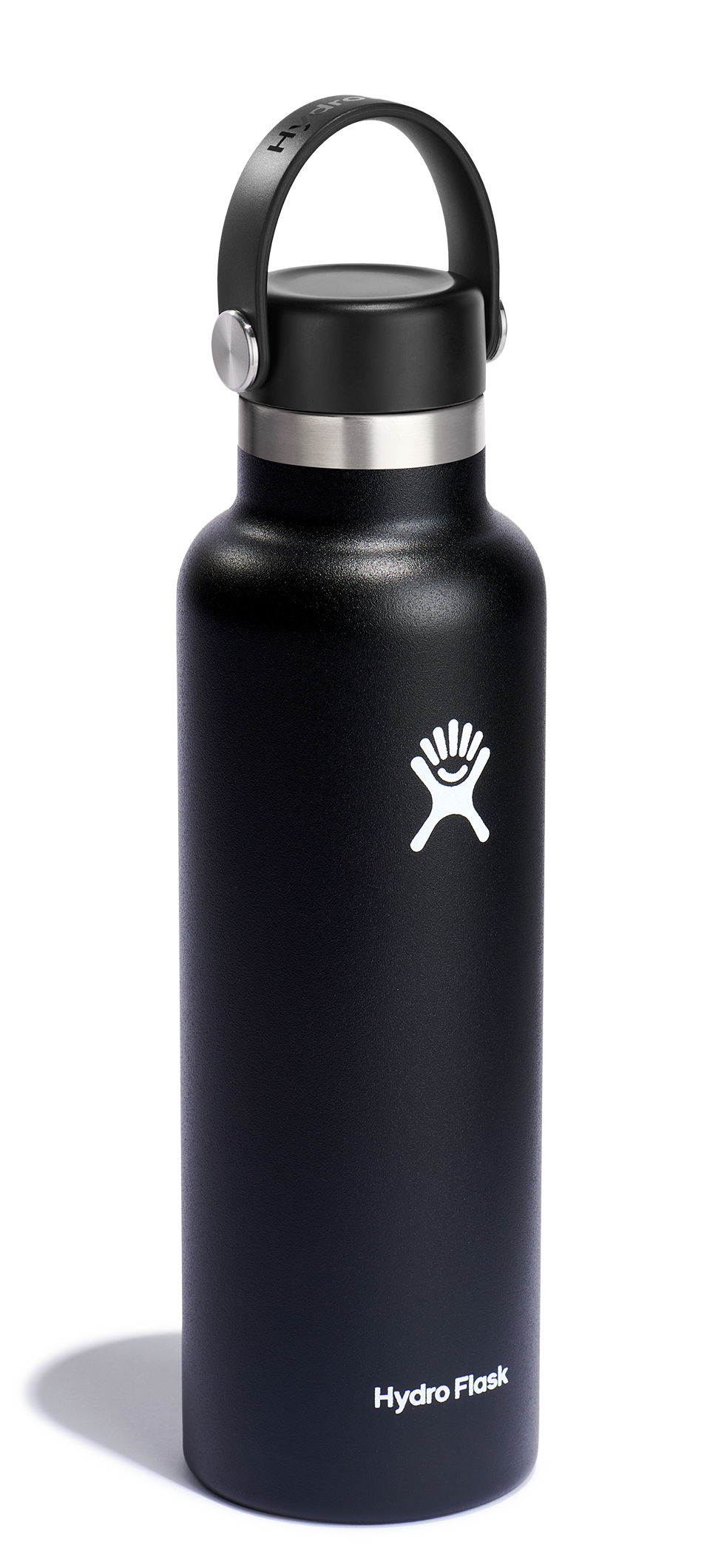 Standard Mouth Flex Cap Black 21 OZ Hydro Flask