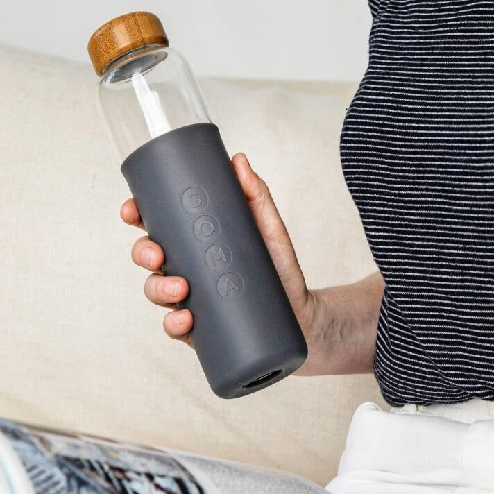V2 17 oz. Glass Water Bottle Soma