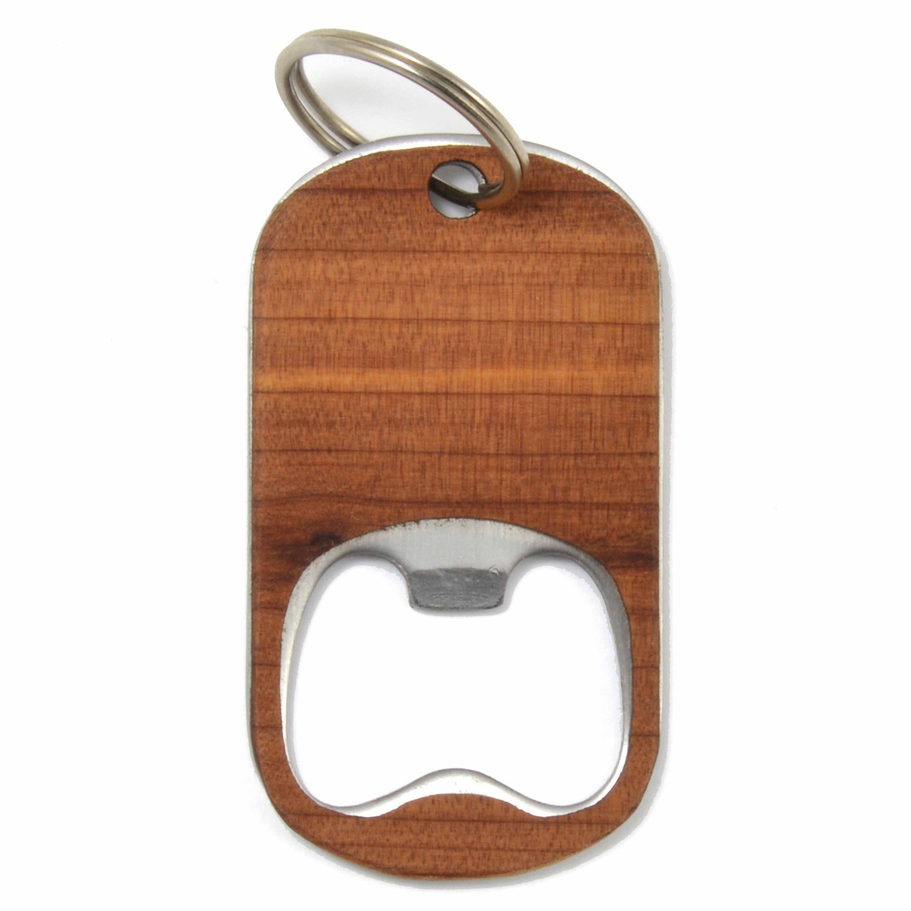 Handcrafted Wooden Key Chain Bottle Opener