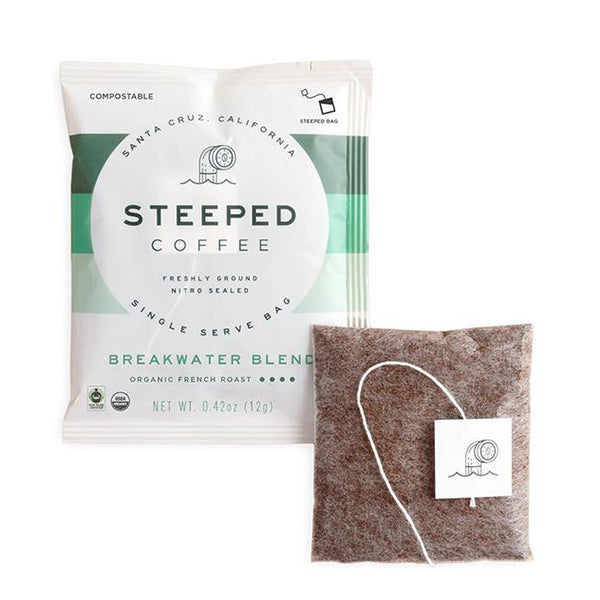 Organic Coffee Single Serve Steeped Bags
